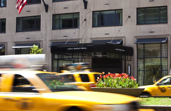 Loews Regency New York Hotel Entrance View